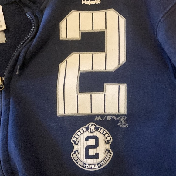 Yankees #2 Derek Jeter sweatshirt - Picture 4 of 5